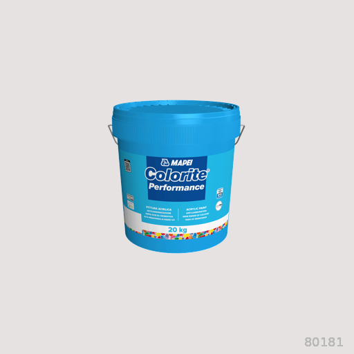 Mapei Colorite Performance Water-Resistant Acrylic Paint for Exterior and Interior Use 20kg 5kg