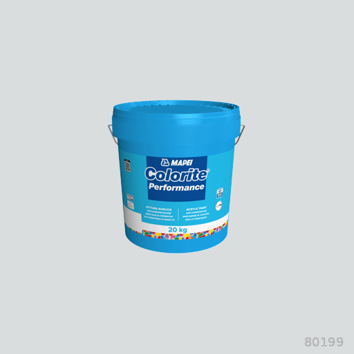 Mapei Colorite Performance Water-Resistant Acrylic Paint for Exterior and Interior Use 20kg 5kg