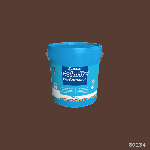 Mapei Colorite Performance Water-Resistant Acrylic Paint for Exterior and Interior Use 20kg 5kg