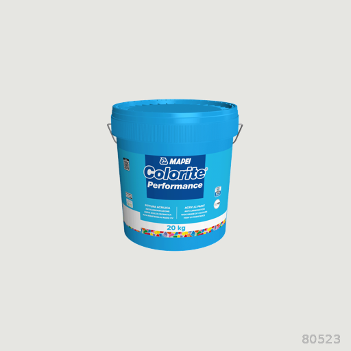 Mapei Colorite Performance Water-Resistant Acrylic Paint for Exterior and Interior Use 20kg 5kg