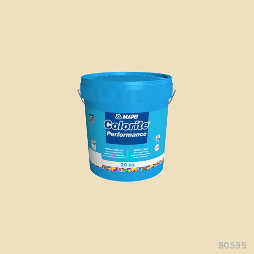 Mapei Colorite Performance Water-Resistant Acrylic Paint for Exterior and Interior Use 20kg 5kg