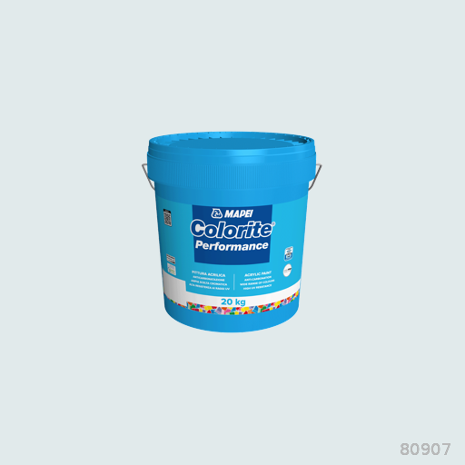 Mapei Colorite Performance Water-Resistant Acrylic Paint for Exterior and Interior Use 20kg 5kg