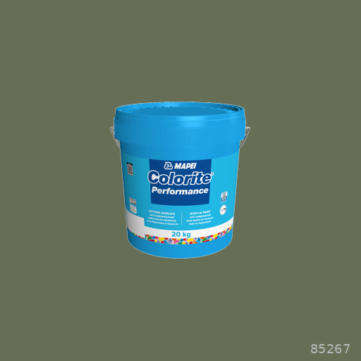 Mapei Colorite Performance Water-Resistant Acrylic Paint for Exterior and Interior Use 20kg 5kg