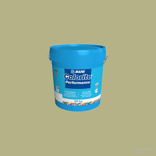 Mapei Colorite Performance Water-Resistant Acrylic Paint for Exterior and Interior Use 20kg 5kg