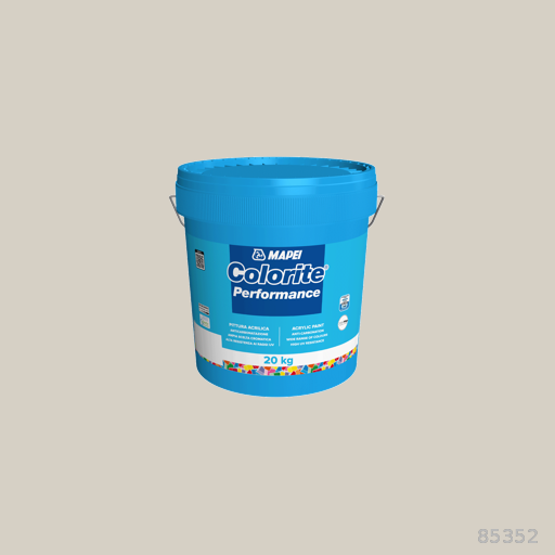 Mapei Colorite Performance Water-Resistant Acrylic Paint for Exterior and Interior Use 20kg 5kg
