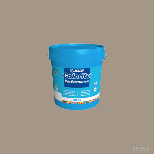 Mapei Colorite Performance Water-Resistant Acrylic Paint for Exterior and Interior Use 20kg 5kg
