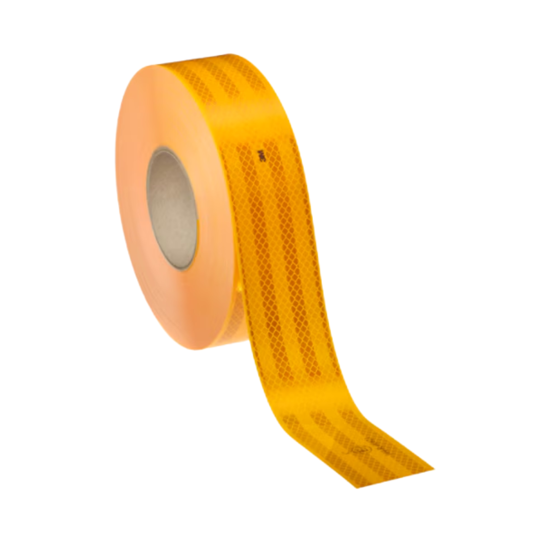 3M Diamond Grade 983-10 ECE 104 Retroreflective Tape Red White and Orange