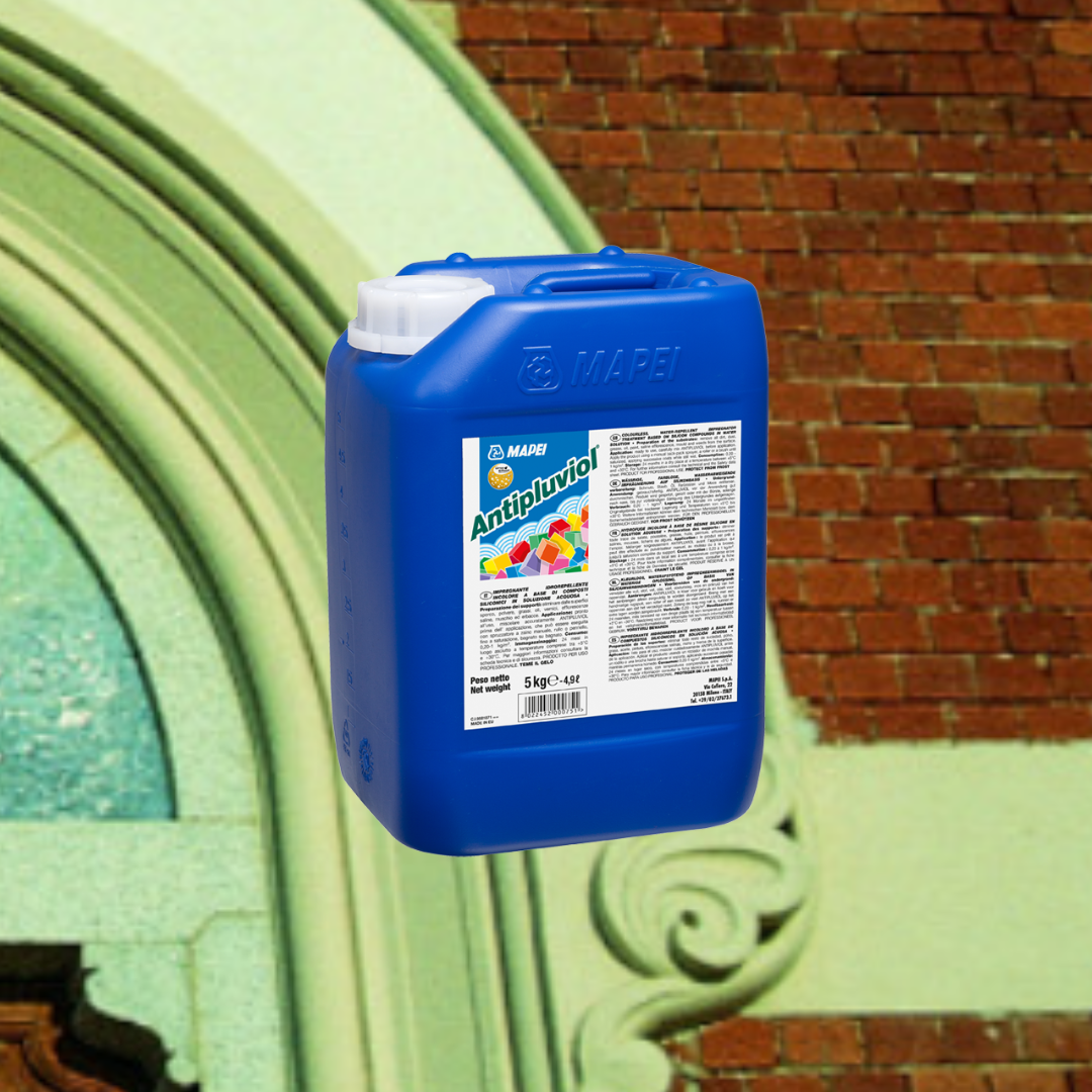 Mapei Antipluviol Impregnante Idrorepellente a Base di Silani e Silossani in Soluzione Acquosa 5KG