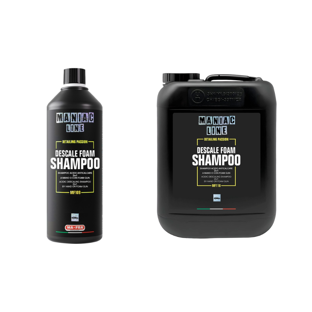 MAFRA Descale Foam Shampoo acido anticalcare 2-in-1 1-5 LT MF109 MF118