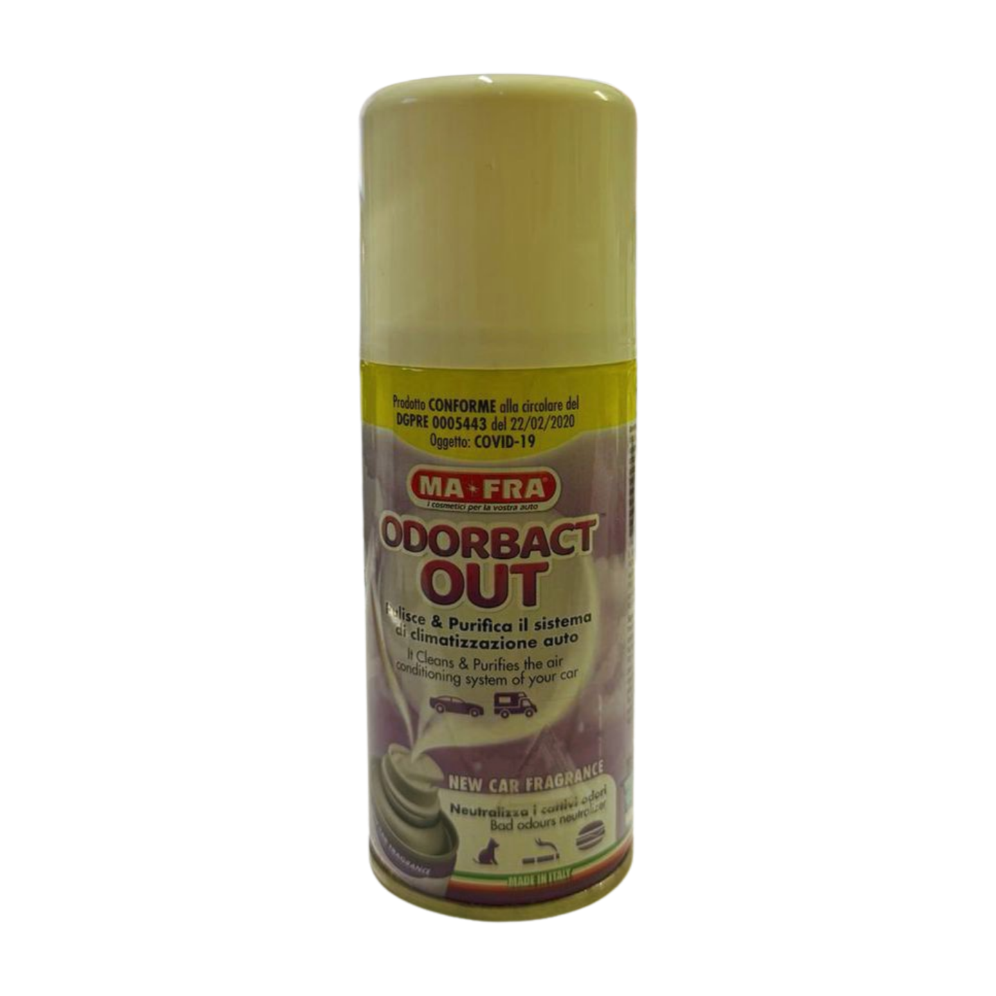 Mafra Odorbact Out Ner Car Fragrance Purificateur d'Air 150ml