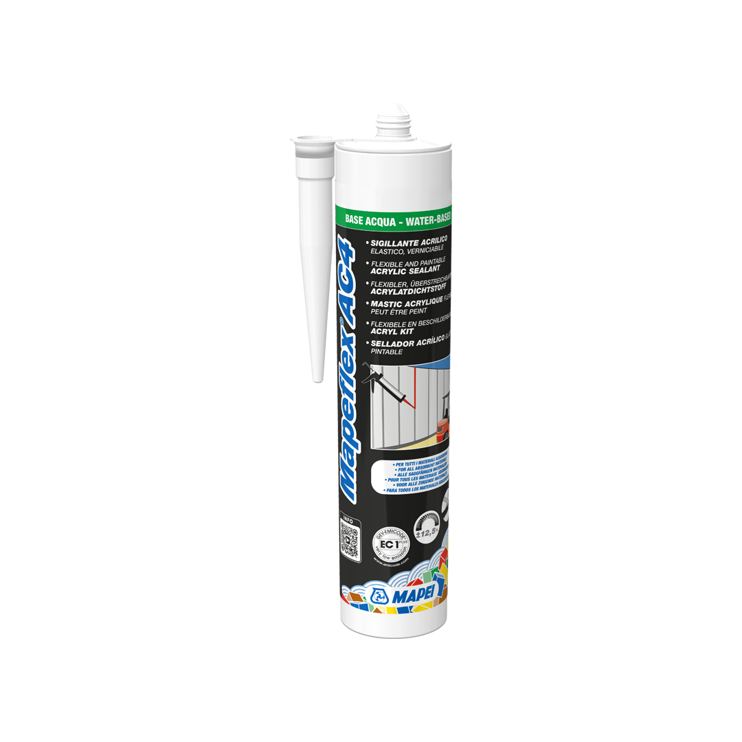 Mapei Mapeflex AC4 Sigillante Acrilico Verniciabile Effetto Liscio 310 ml