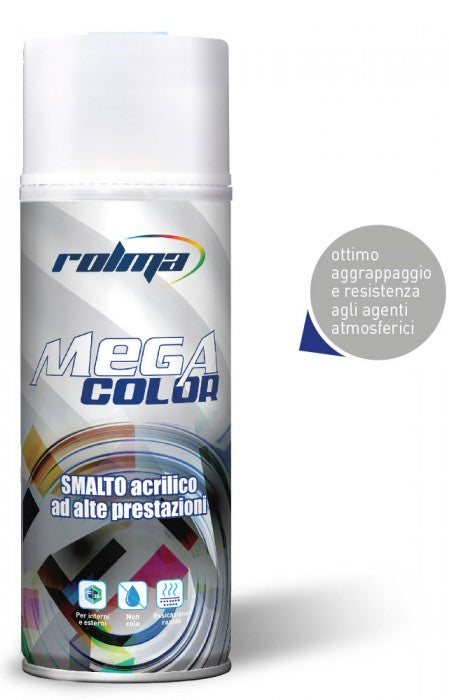 Rolma High Performance Transparent Glossy or Matt Spray Paint 400ml