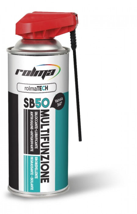 Rolma Spray Multifunción SB50 Desbloqueante Lubricante Aislante Antioxidante 400ml