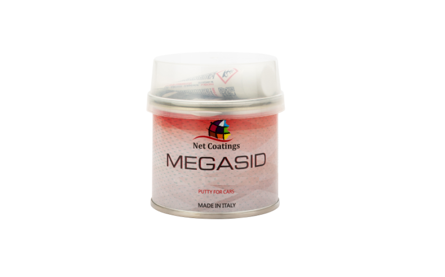 Megasid Two-Component Stucco for Fiberglass Fiberglass 250 gr Grouting Fiberglass