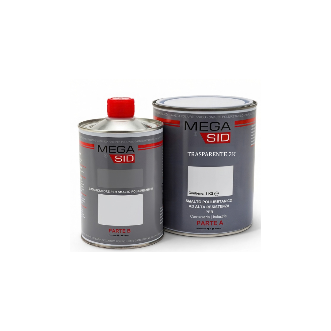 Transparente Brillo/Opaco Inver Bicomponente + Catalizador y Diluyente 1 KG