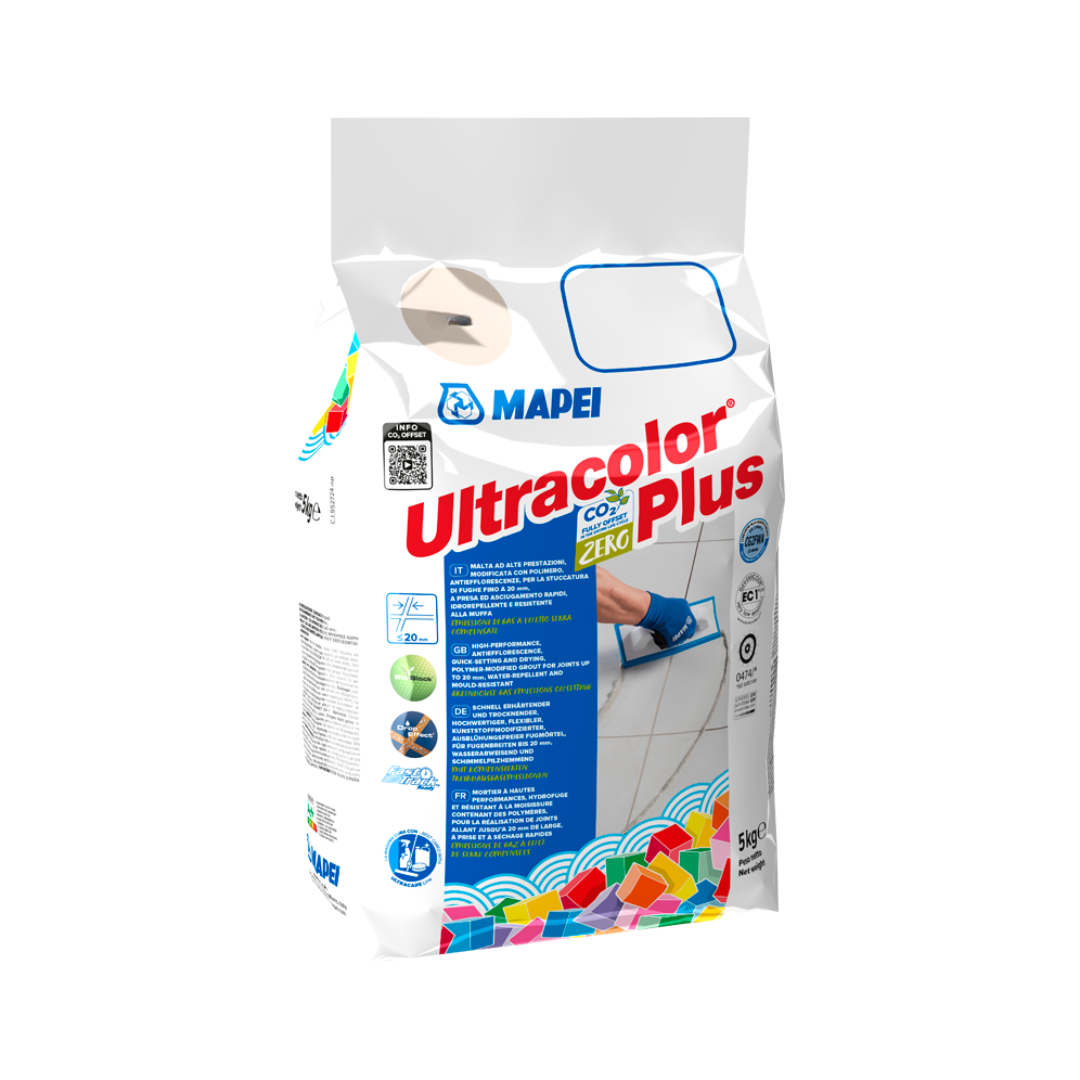 Mapei ULTRACOLOR PLUS Malta ad alte prestazioni Stucco per fughe fino a 20 mm 40 colori 5kg