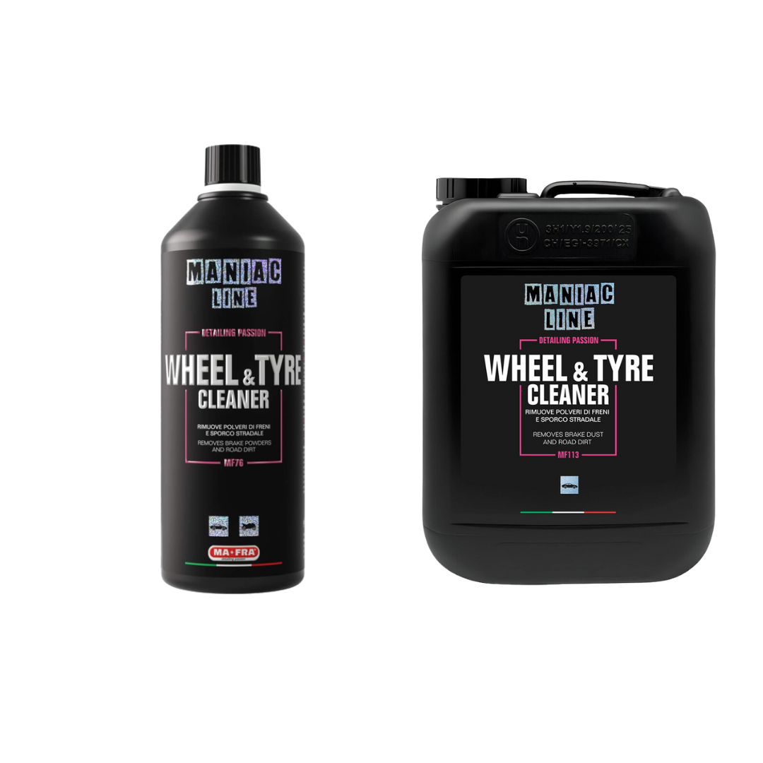 MAFRA Maniac Puliotre Cerchi freni Wheel e Tyre Cleaner  MF76 MF113 1 - 5 LT