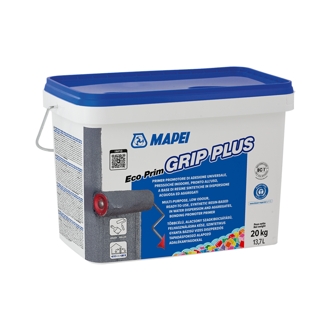 Mapei Eco Prim Grip Plus Primer Aggrappante Universale per Piastrelle e Supporti Lisci