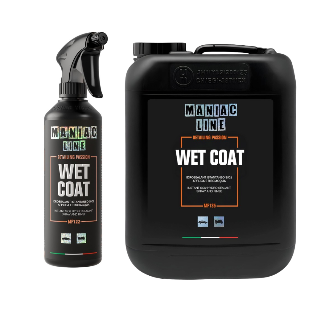 MAFRA MANIAC LINE Wet Coat Protettivo spray idrofobico auto MF122 MF135