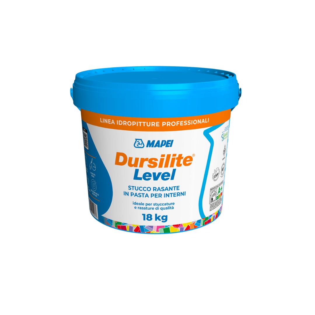 Mapei Dursilite Level Stucco rasante per interni 250g 1 kg 4 kg