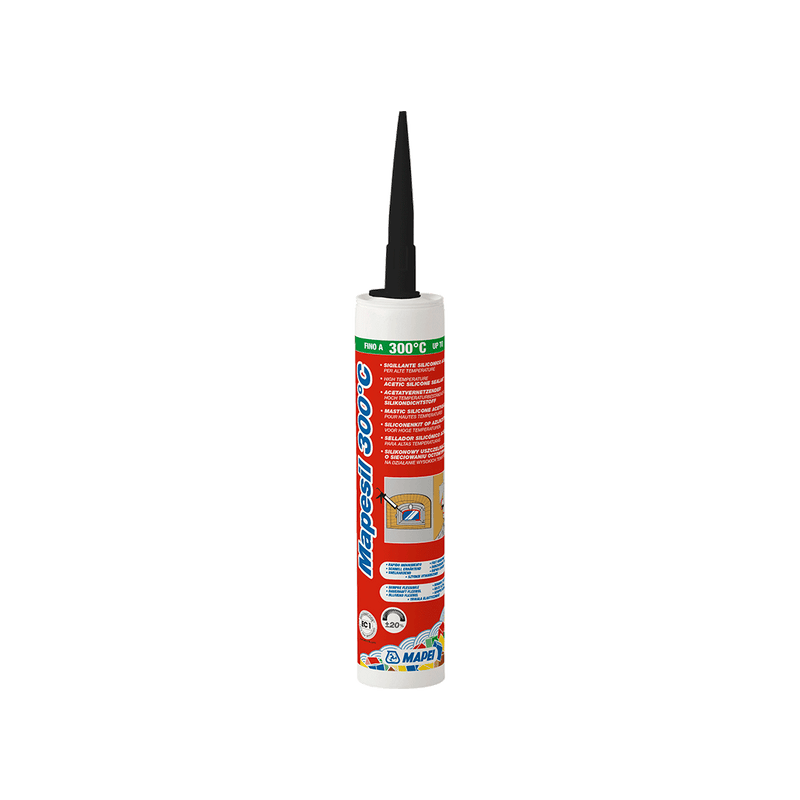 MAPEI Mapesil 300°C Acetic Sealant High Temperatures 300ml