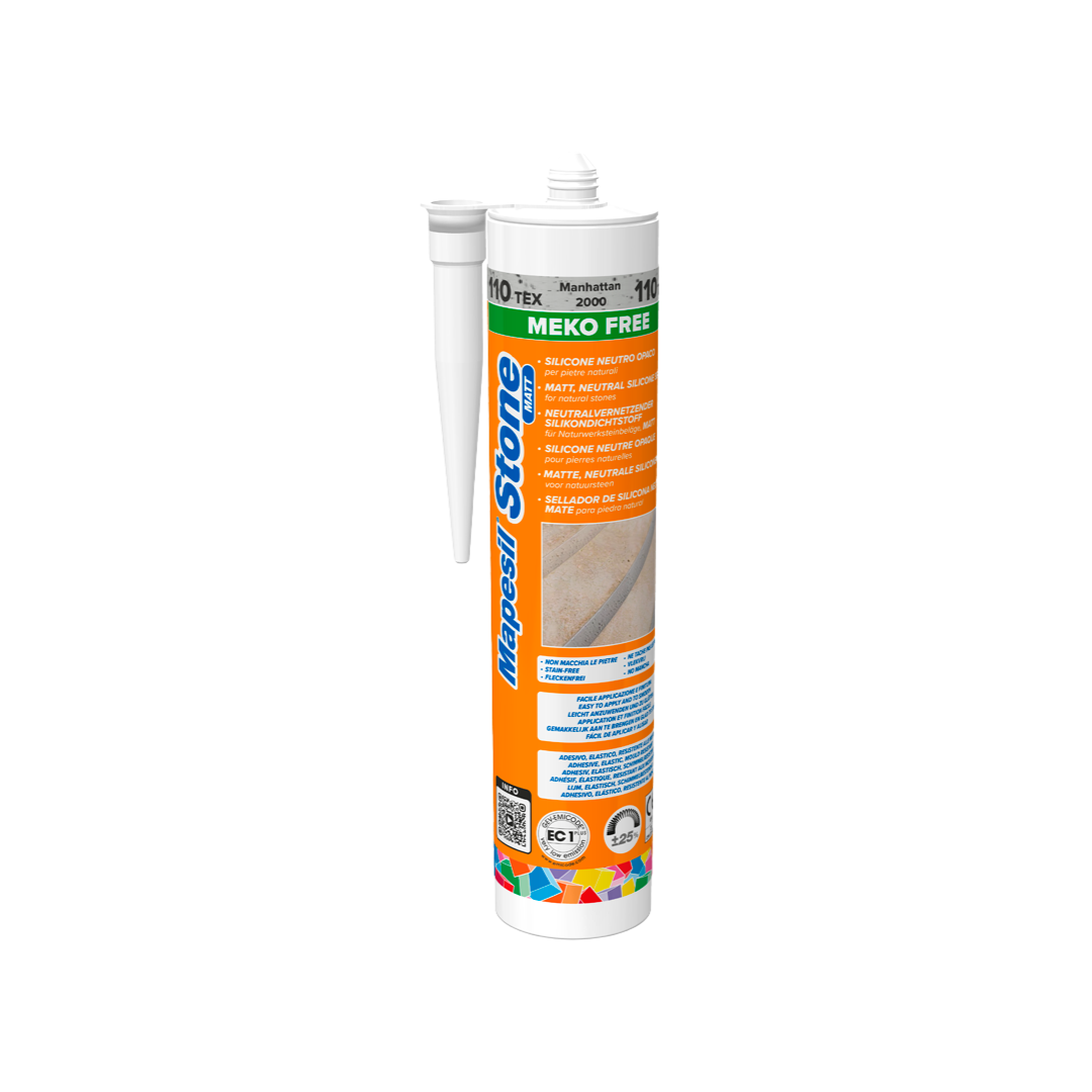 Mapei Mapesil Stone Matt Sigillante Siliconico Neutro Opaco per Pietra e Marmo 300 ml