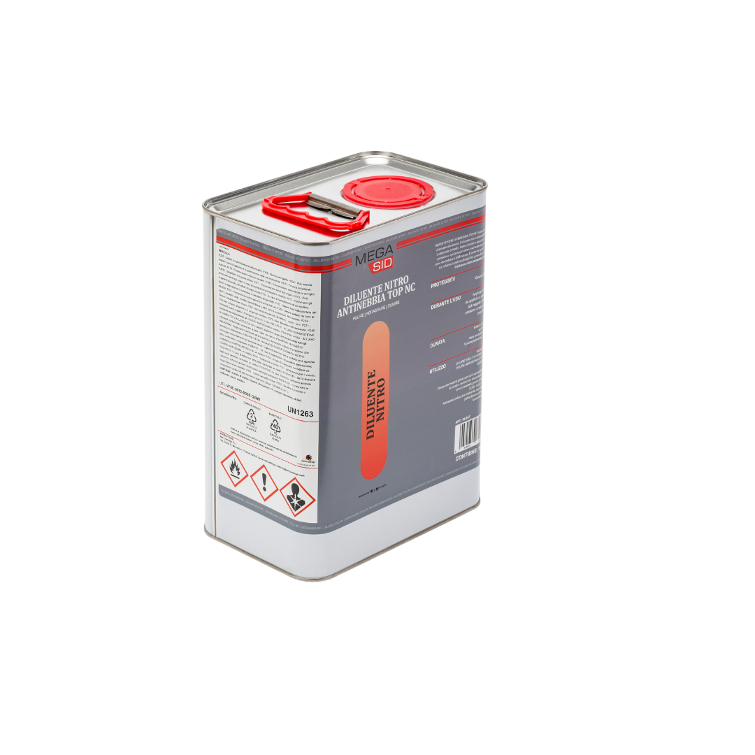 MEGASID Nitroverdünner Antinebbia NC für universelle Lacke 1 5 25 LT