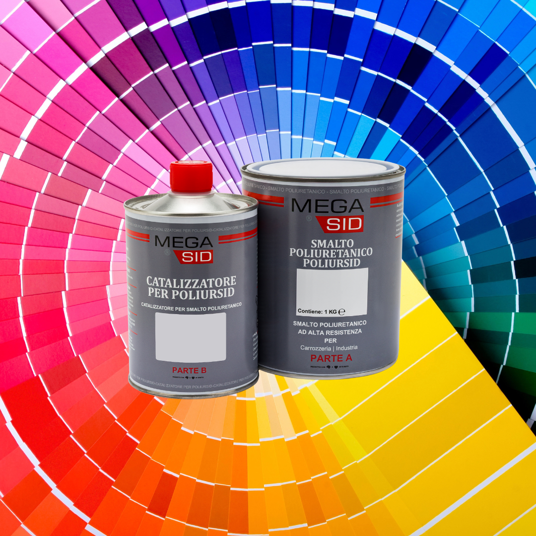 Two-component Polyurethane Enamel Color 2K Matt Glossy RAL 1 KG