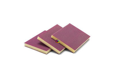 Abrasive Pads Medium Fine Grain Purple Pack 3 Pieces P1000-1500