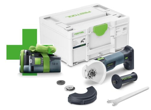 Festool Cordless Angle Grinder AGC 18-125 EB-Basic-5.0