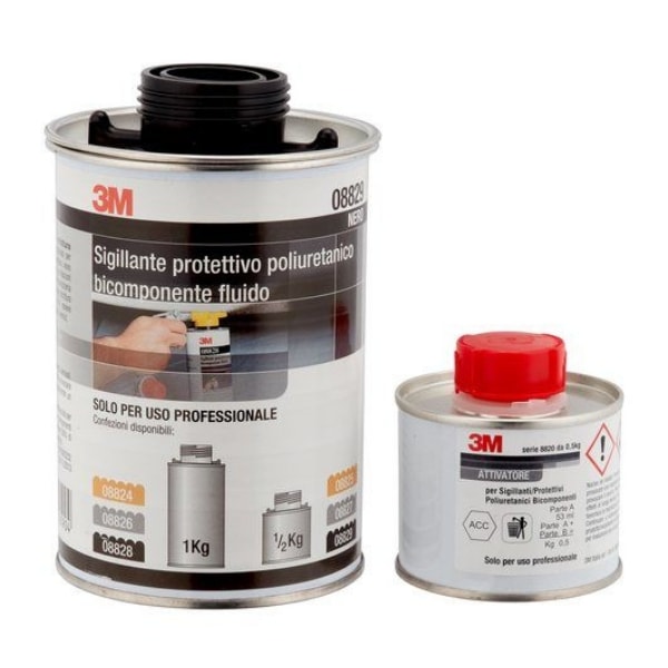 3M Antirombo Two-component polyurethane protective sealant 500gr 08829 08825 08827