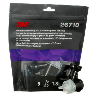 3M 26718 Kit di ricambio testina ugello 1,8 mm per pistola 26778 26878