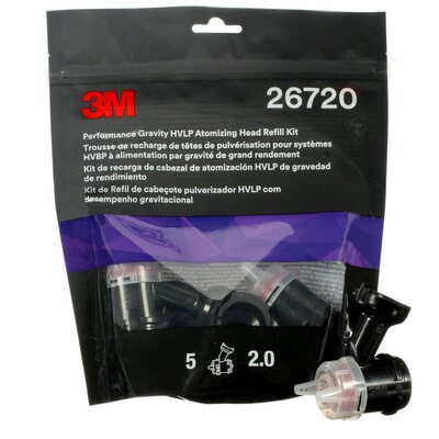 3M 26720 Kit di ricambio testina ugello 2,0 mm per pistola 26778 26878