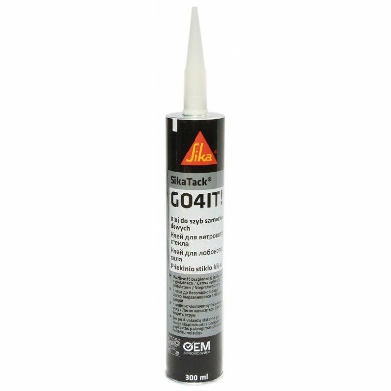 Sika Tack  GO 4IT! Colla per parabrezza 360g NERO