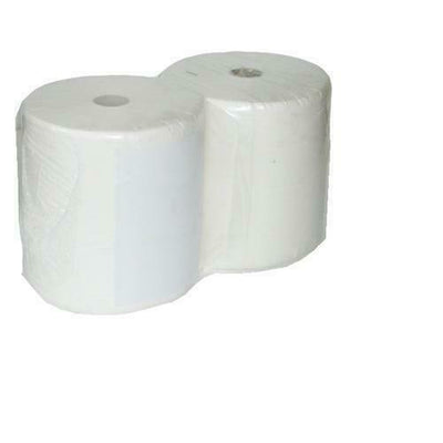 Papier blanc Puliunto 600 larmes pour toutes les utilisations alimente également 2 rouleaux