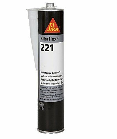 SikaFlex 221 Sigillante Poliuretanico Adesivo Colla Sika Flex Camper Sigilatura