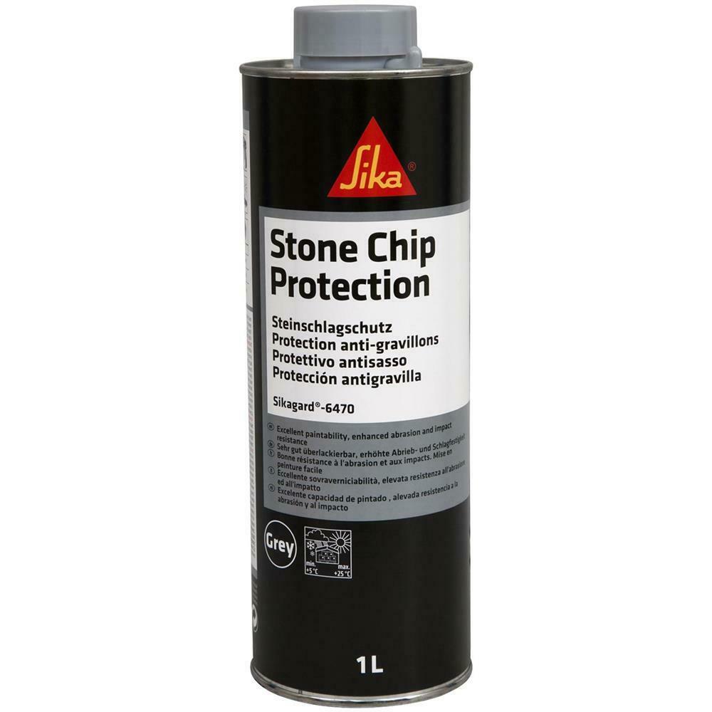 sikagard 6470 antirombo spruzzabile protettivo sottoscocca nero e grigio venduto da netcoatings.shop