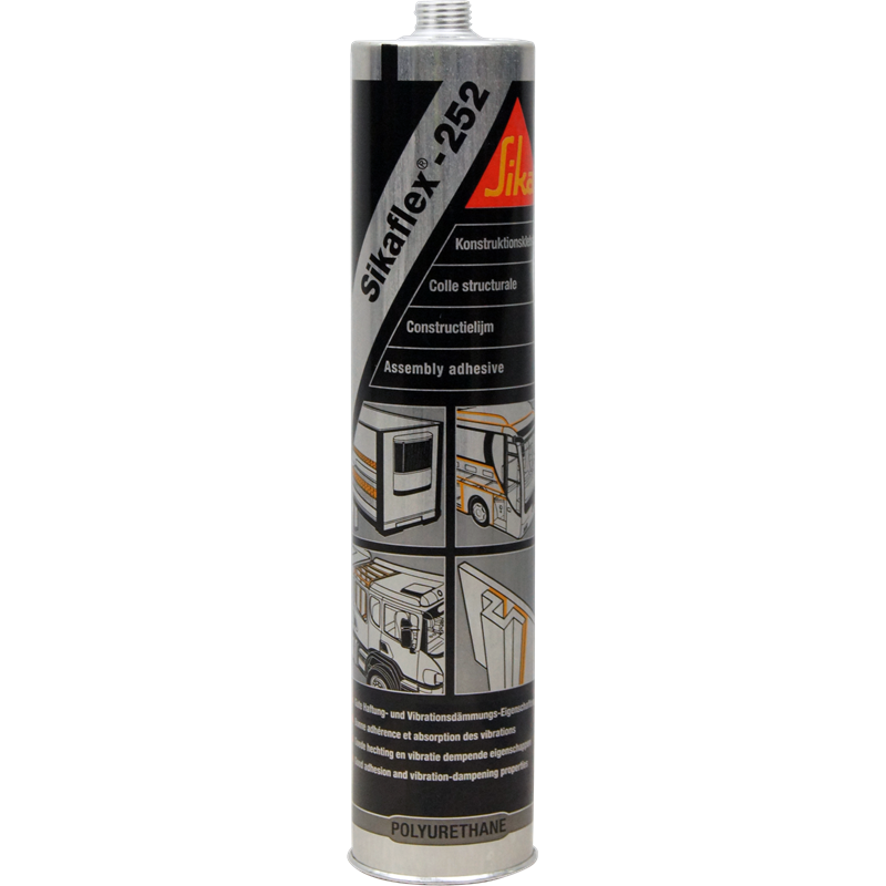 sikaflex 252 adesivo strutturale monocomponente 300ml 600ml sika flex bianco nero venduto da netcoatings.shop