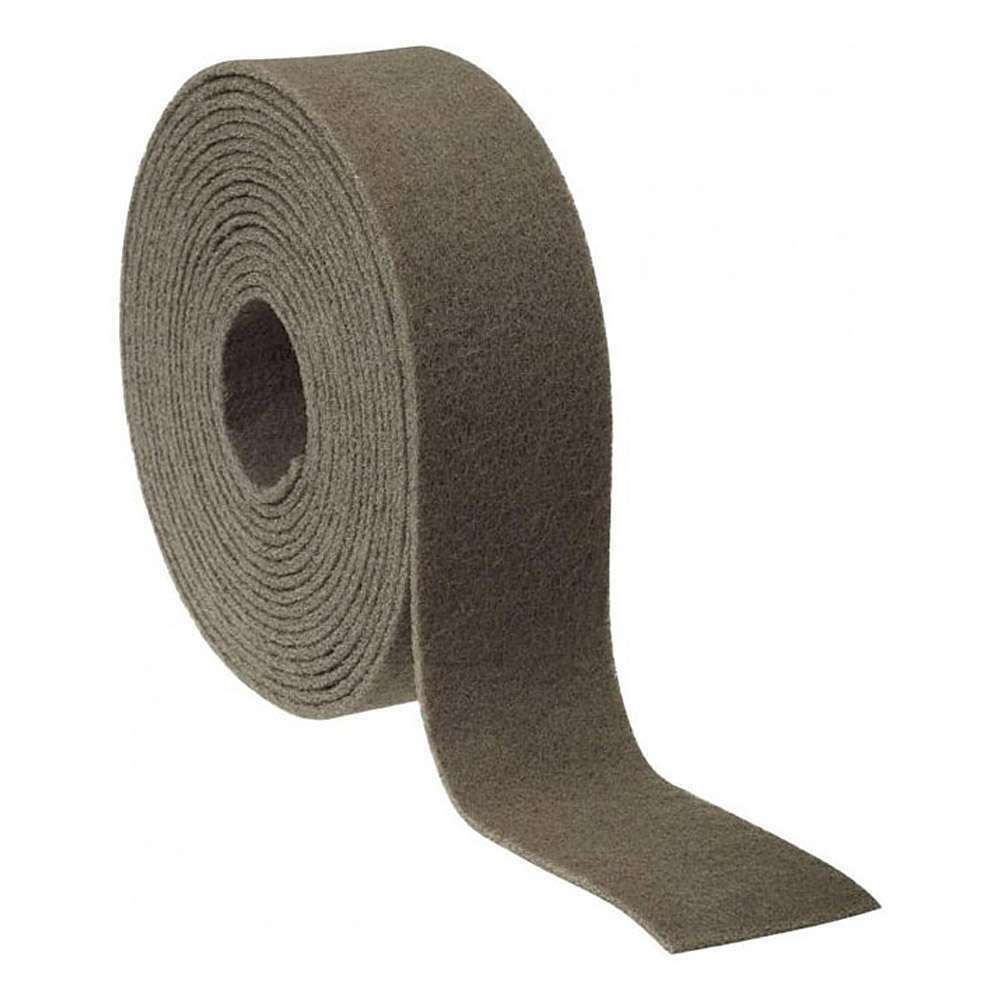 Rotolo Paglietta Abrasiva Fibral Rosso Grigio Abrasivo 115mmX10m