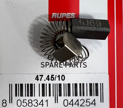 RUPES Pinceles para carbón RP84-SS70-SSPF 47.45 con resorte 2 piezas