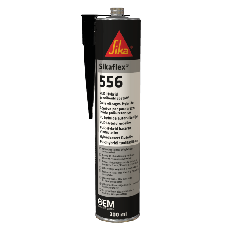 Sikaflex Sika 556 OEM Isocyanate Free Windshield Sealant Adhesive 300ml Black