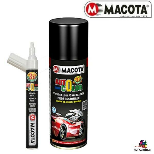 MACOTA Auto Color Vernice Spray per Ritocco Professionale 46 Colori Carrozzeria