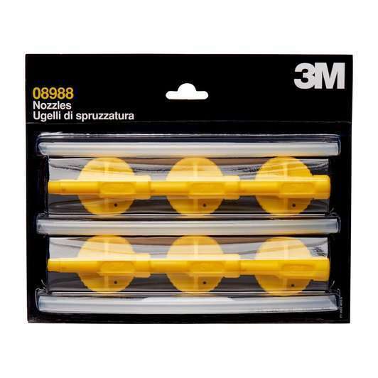 3M 08988 Kit 6 Replacement Nozzles For Underbody Gun 08987 Auto Soundproofing