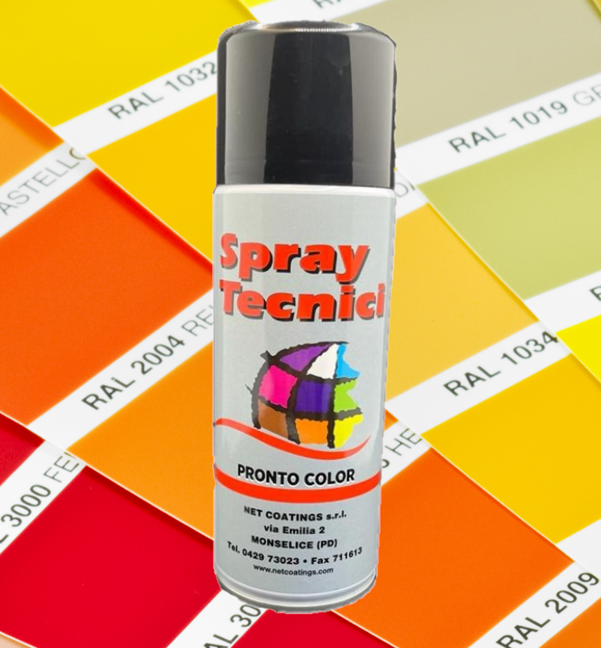 Bomboletta Spray Smalto Nitro RAL Opachi Vercnice RAL Opaco 6 PZ