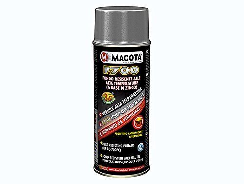Macota Fondo High temperatures 700°CA Zinc based 400ml Gray Antioxidant 09208