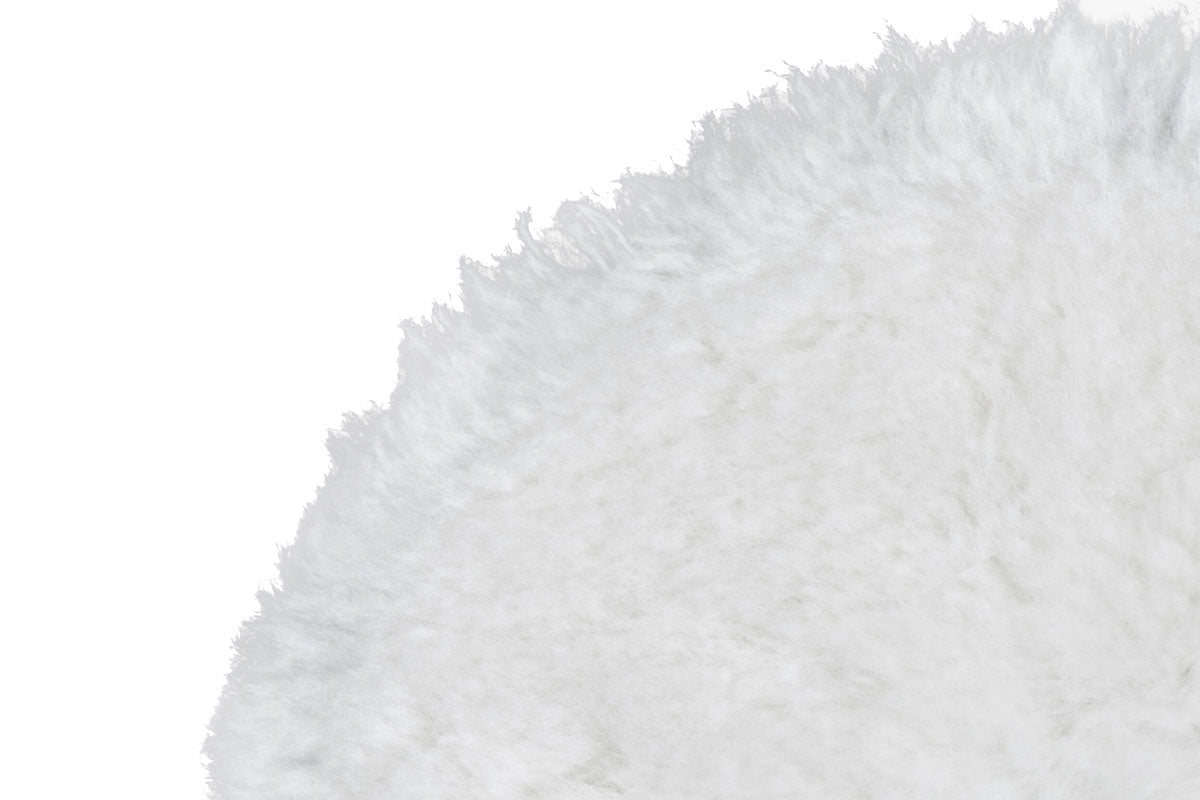 Rupes 9.BL180F Wool Pad for Rotary Polishing 125mm