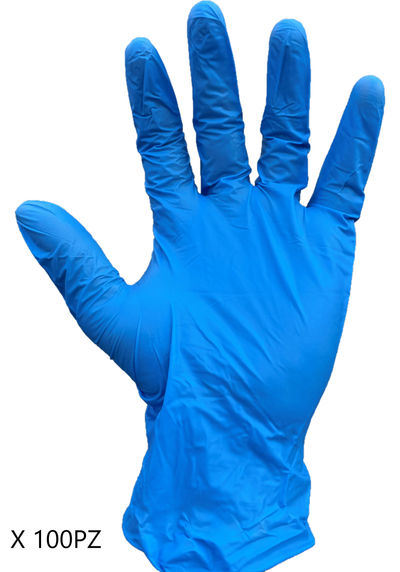 Vitrile Nitro-V Gloves Powder Free Blue Glove Resistant ML XL