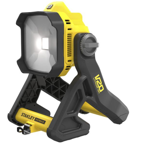 Lampada da Cantiere 18V Stanley Fatmax V20 Senza Batterie e carica