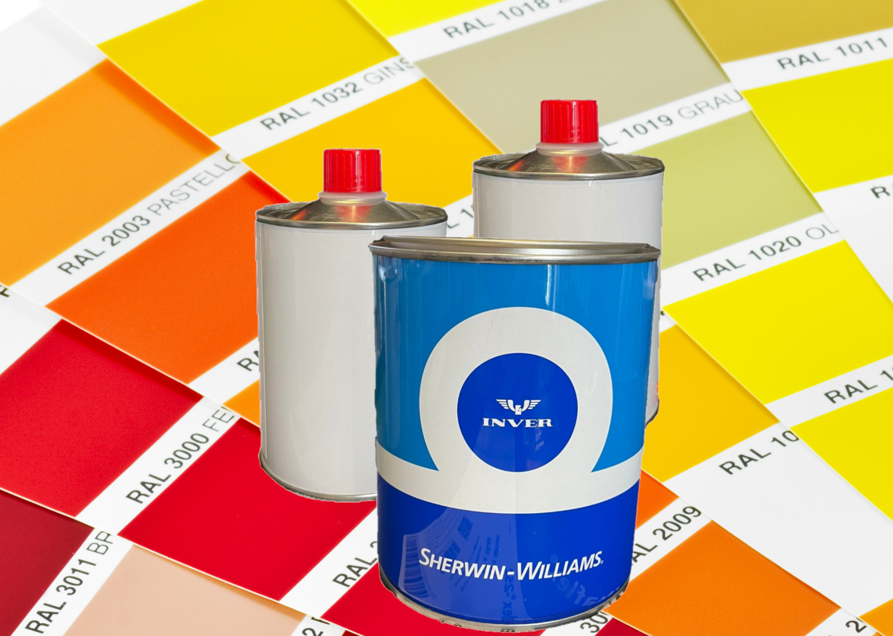 2K Two-component Epoxy Enamel 1KG Glossy Or Matt All RAL available