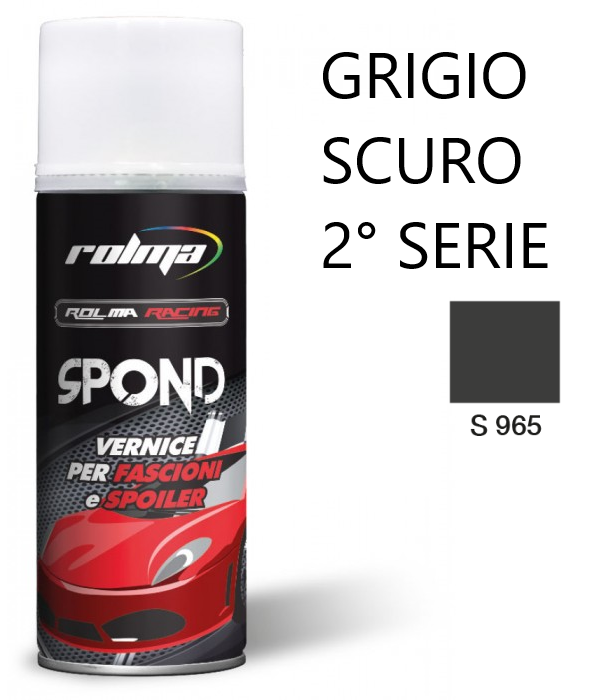 Rolma Bomboletta Spray Vernice Per Fascioni e Spoiler Spond 400ML